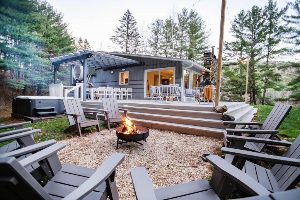 Prattvilla -Catskill -Mountain Escape 5 Bedroom ,3 Bath With Hot Tub Prattsville Exterior photo